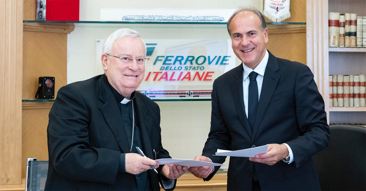 La clericalata della settimana, 29 le Ferrovie dello Stato firma una convenzione